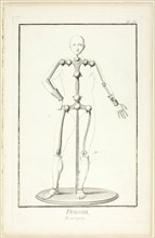 Design: Mannequin, from Encyclopédie, 1762/77. Creator: Benoit-Louis Prevost.