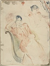 Jeanne Pontillon, c. 1893. Creator: Berthe Morisot.