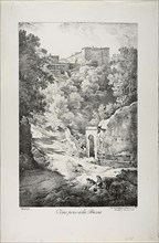 View from La Riccia, 1817. Creator: Claude Thiénon.