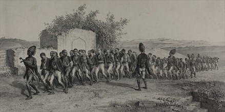 Turkish Recruits Near Smyrna, November 10, 1837, 1847. Creator: Auguste Raffet.