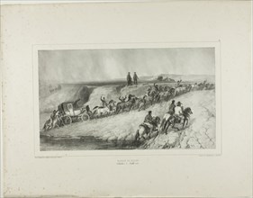 Bouzeo Passage, 1839. Creator: Auguste Raffet.