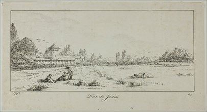 View of Jeurs, 1817. Creator: Vivant Denon.