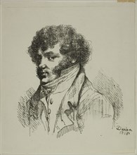 Portrait of Brunet, Printer, 1816. Creator: Vivant Denon.