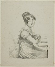 Portrait of Countess Mollien, 1816. Creator: Vivant Denon.