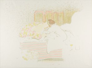 The Birth of Annette, c. 1899. Creator: Edouard Vuillard.