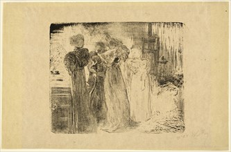 The Studio, c. 1895. Creator: Edouard Vuillard.