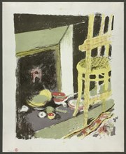 The Hearth, plate eight from Landscapes and Interiors, 1899. Creator: Edouard Vuillard.