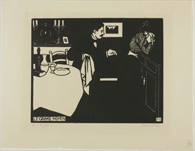 Extreme Measure, plate six from Intimacies, 1898. Creator: Félix Vallotton.