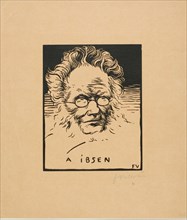 To Ibsen, 1894. Creator: Félix Vallotton.