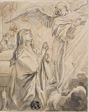 The Annunciation, n.d. Creator: Gerard de Lairesse.