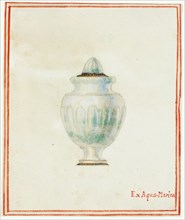 Aquamarine Urn, n.d. Creator: Giuseppe Grisoni.