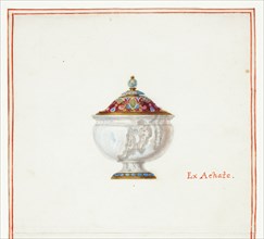 Agate Covered Bowl, n.d. Creator: Giuseppe Grisoni.
