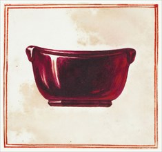 Purple Bowl, n.d. Creator: Giuseppe Grisoni.