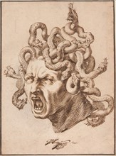 Head of Medusa, 1680. Creator: Godfried Maes.