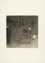 Goblin Lanterns, 1906. Creator: Helen Hyde.