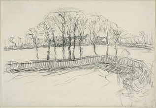 Pasture in Normandy, c. 1870–71. Creator: Jean Francois Millet.
