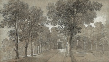 View of the Park at Arcueil, 1744. Creator: Jean-Baptiste Oudry.