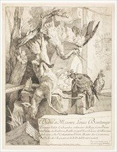Four Hunting Subjects, No. 1, 1725. Creator: Jean-Baptiste Oudry.