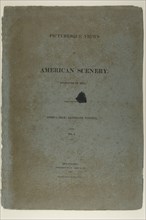Portfolio Cover for Picturesque Views of American Scenery, No. I, 1819/21. Creator: John Hill.
