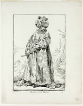 Bacha à trois Queues, plate four from Caravanne du Sultan à la Mecque, 1748. Creator: Joseph-Marie Vien the Elder.