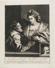 Titian and His Mistress, c. 1620. Creator: Lucas Vorsterman.