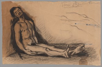 Study for L'Autopsie, 1867/69. Creator: Paul Cezanne.