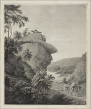 Jefferson's Rock, 1826. Creator: Rembrandt Peale.