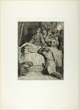 Oh! Oh! Oh!, plate fourteen from Othello, 1844. Creator: Theodore Chasseriau.