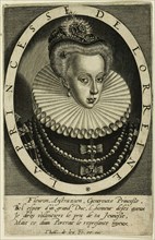 La Princesse de Lorreine, 1570/1600. Creator: Thomas de Leu.