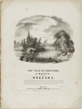 The Tear of Gratitude, 1848. Creator: Thomas Moore.