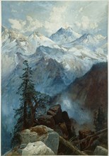 Summit of the Sierras, 1872/75. Creator: Thomas Moran.
