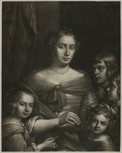 The Artist's Wife and Children, 1665/77. Creator: Wallerant Vaillant.