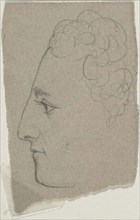 Profile Sketch, n.d. Creator: William Michael Harnett.