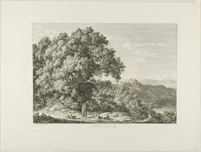 Castel Gandolfo, 1792. Creator: Johann Christian Reinhart.