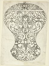 Plate 17, from XX Stuck zum (ornamental designs for goblets and beakers), 1601. Creator: Master AP.