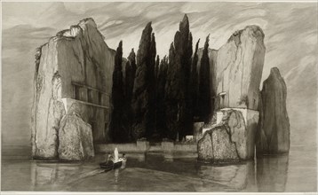 The Isle of the Dead, 1890. Creator: Max Klinger.