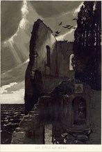 The Castle by the Sea, 1887. Creator: Max Klinger.