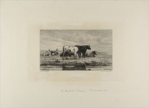 The Bank of Escaut, 1841. Creator: Carel Nicolaas Storm.