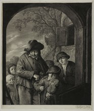 Village Musicians, 1648/58. Creator: Cornelis de Visscher.