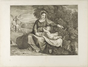 Madonna and Child, n.d. Creator: Cornelis de Visscher.