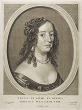 Amaliey of Solms, n.d. Creator: Cornelis de Visscher.