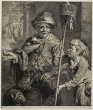 The Rat Catcher, n.d. Creator: Cornelis de Visscher.