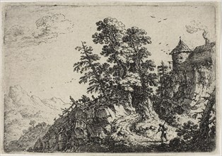 Mountainous Country, c. 1640. Creator: Herman Saftleven the Younger.