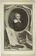 William Harvey, M.D., 1739. Creator: Jacobus Houbraken.