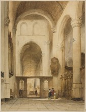 Church Interior, n.d. Creator: Johannes Bosboom.