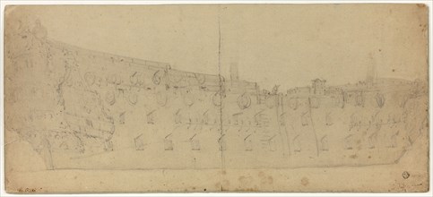 Side View of Man o' War, n.d. Creator: Willem van de Velde I.