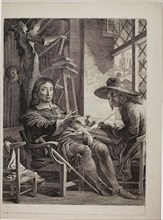 Milton Dictating to Ellwood the Quaker, 1804/05. Creator: James Barry.