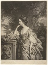 Frances, Lady Bridges, 1768. Creator: James Watson.