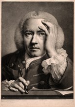 Ipse (Self-Portrait), from Life-Sized Heads, 1760. Creator: Thomas Frye.