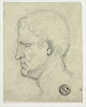 Head of Roman Emperor, n.d. Creator: William Mulready.